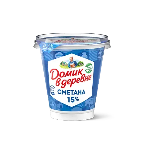 Сметана 15% / 300 г