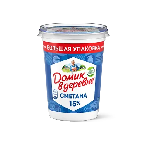 Сметана 15% / 450 г