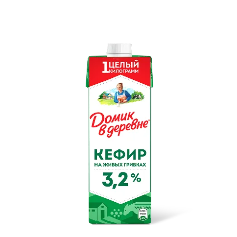 Кефир 3,2%, 1000 г