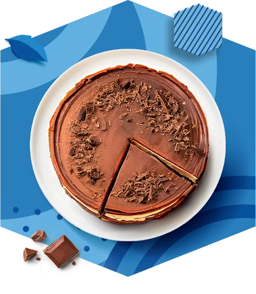 Шоколадный блинный торт