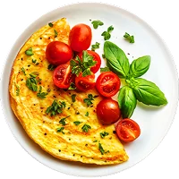 Омлет с&nbsp;томатами