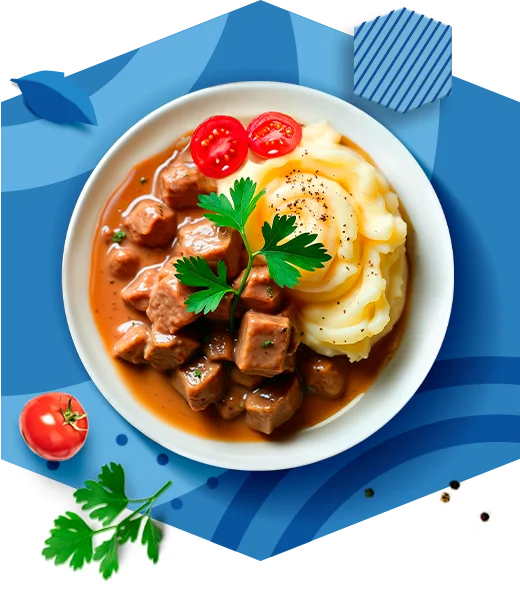 Бефстроганов из&nbsp;говядины