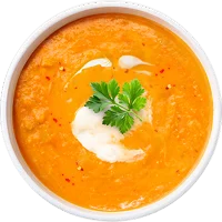 Сливочный суп-пюре из&nbsp;чечевицы